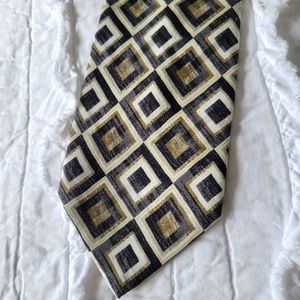 Bachrach 100% Silk Tie Made In Italy Like New Condition Gorgeous
